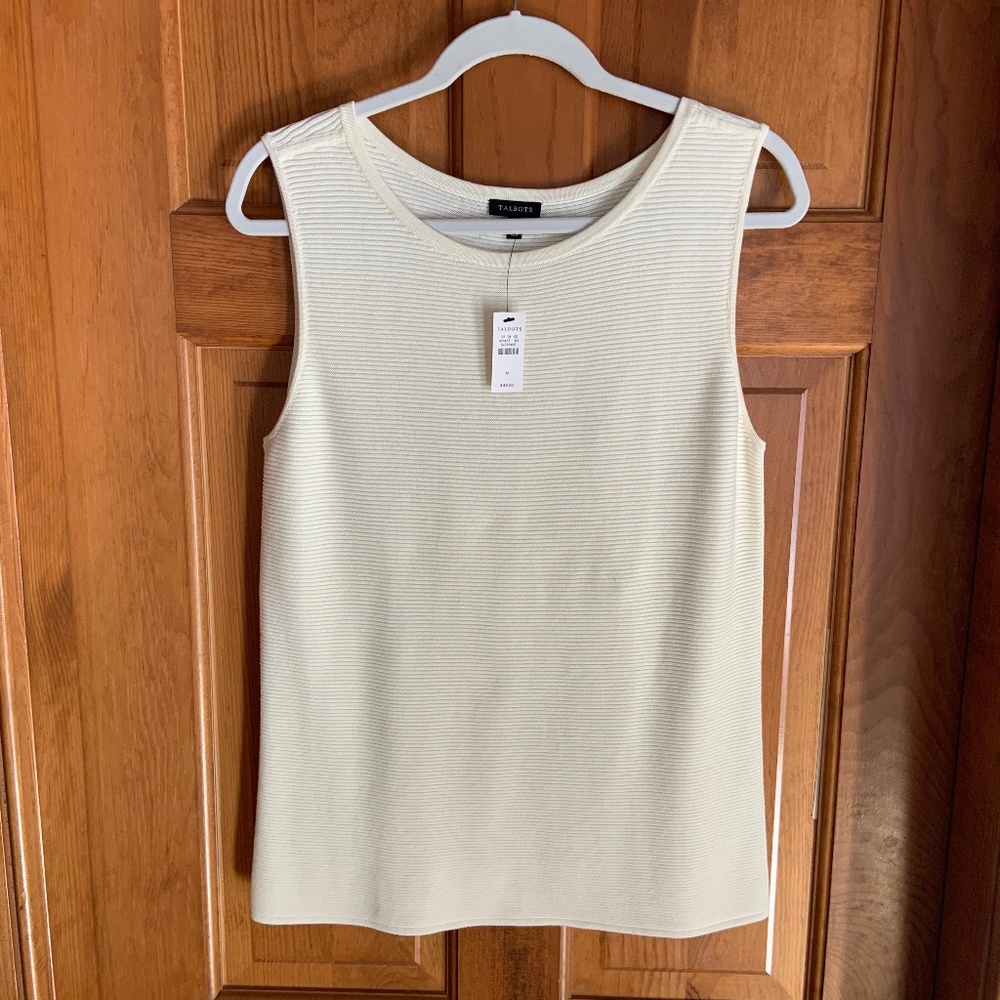 Talbot's SLEEVELESS SHELL TOP